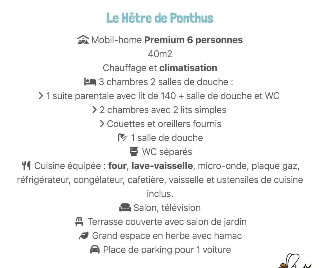 Camping Le Val Aux Fees - Broceliande Concoret エクステリア 写真