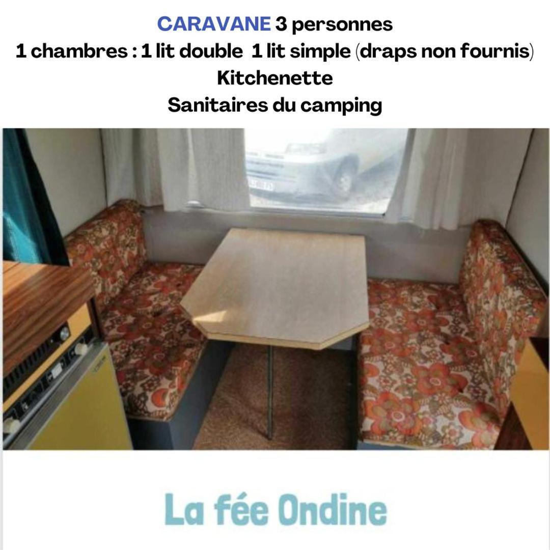 Camping Le Val Aux Fees - Broceliande Concoret エクステリア 写真