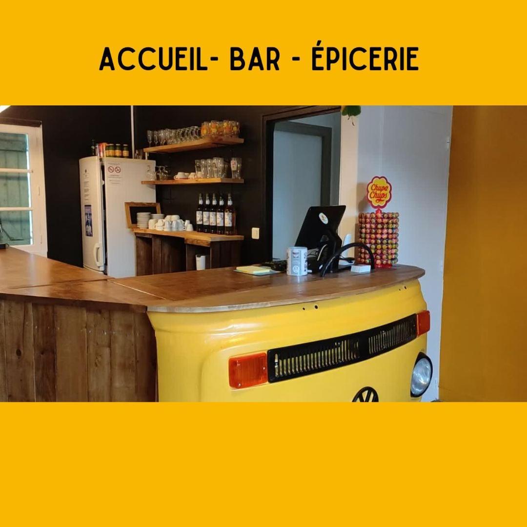 Camping Le Val Aux Fees - Broceliande Concoret エクステリア 写真