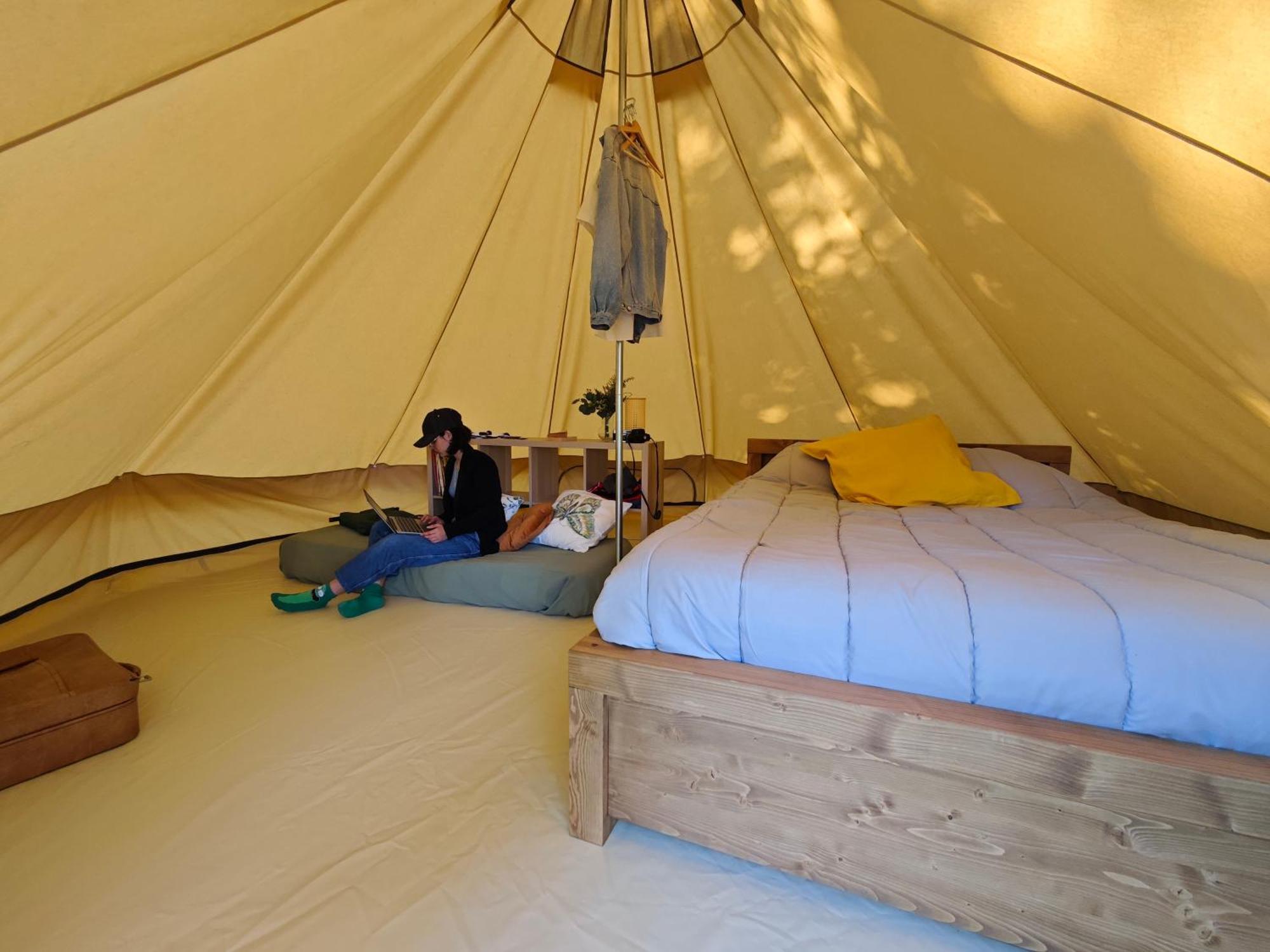 Camping Le Val Aux Fees - Broceliande Concoret 部屋 写真